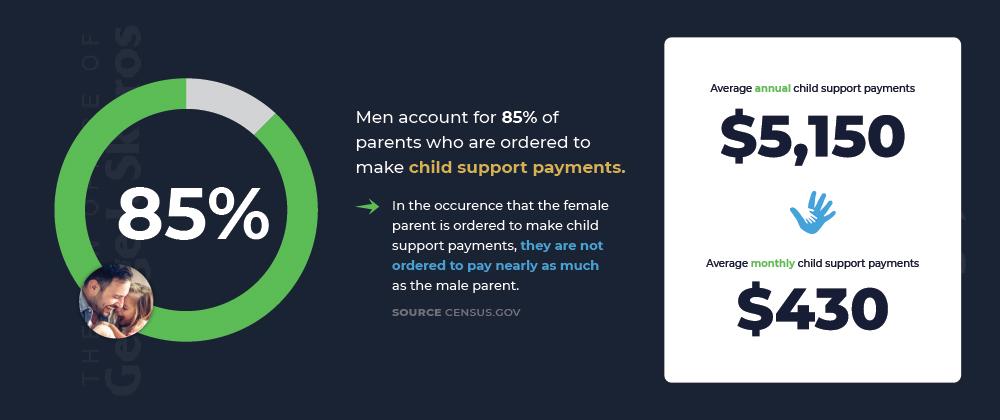 Child Support Statistics Infographic